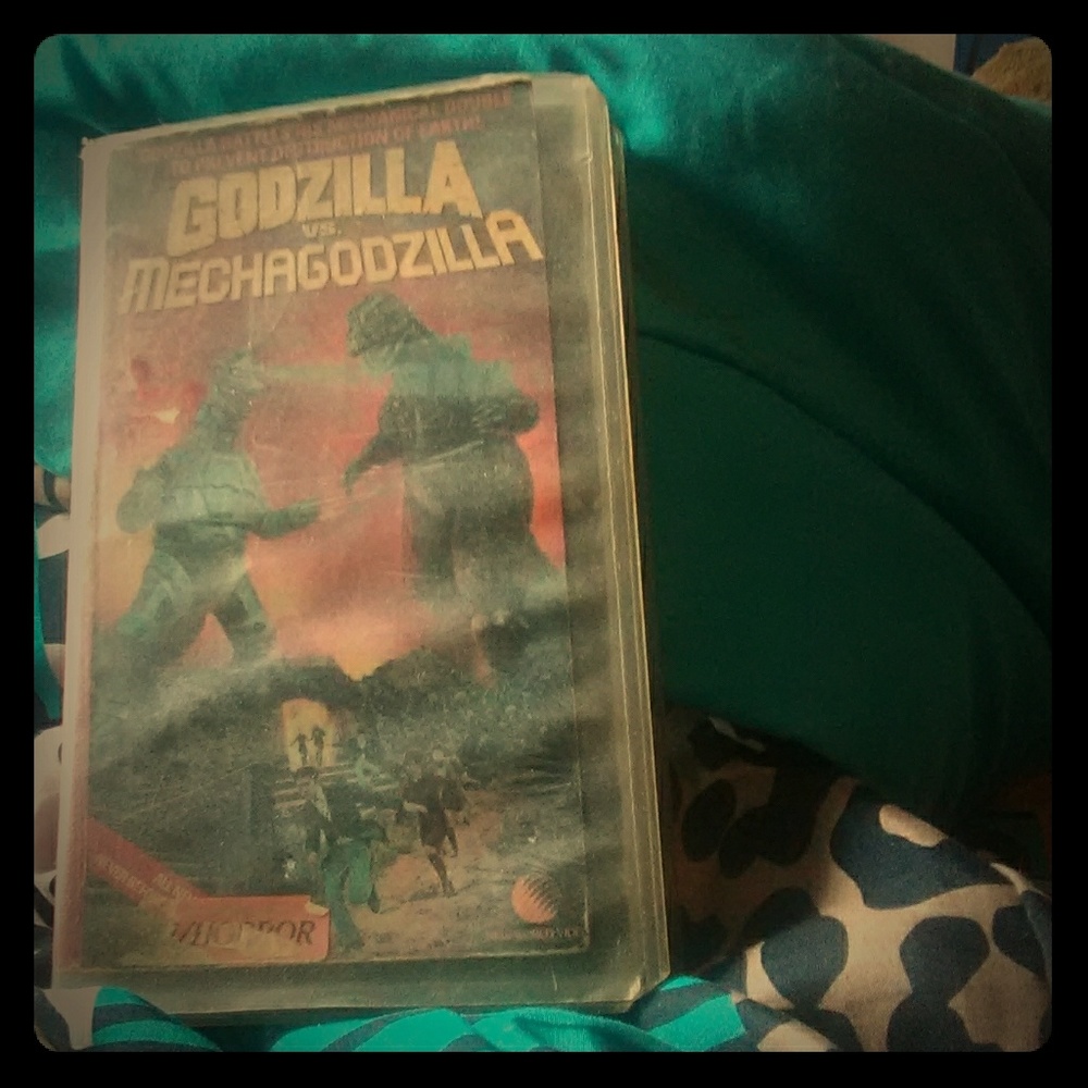 VHS Godzilla vs. mechagodzilla